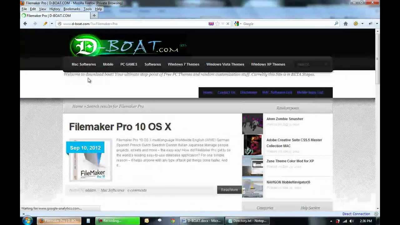 Filemaker pro 11 for mac download softonic